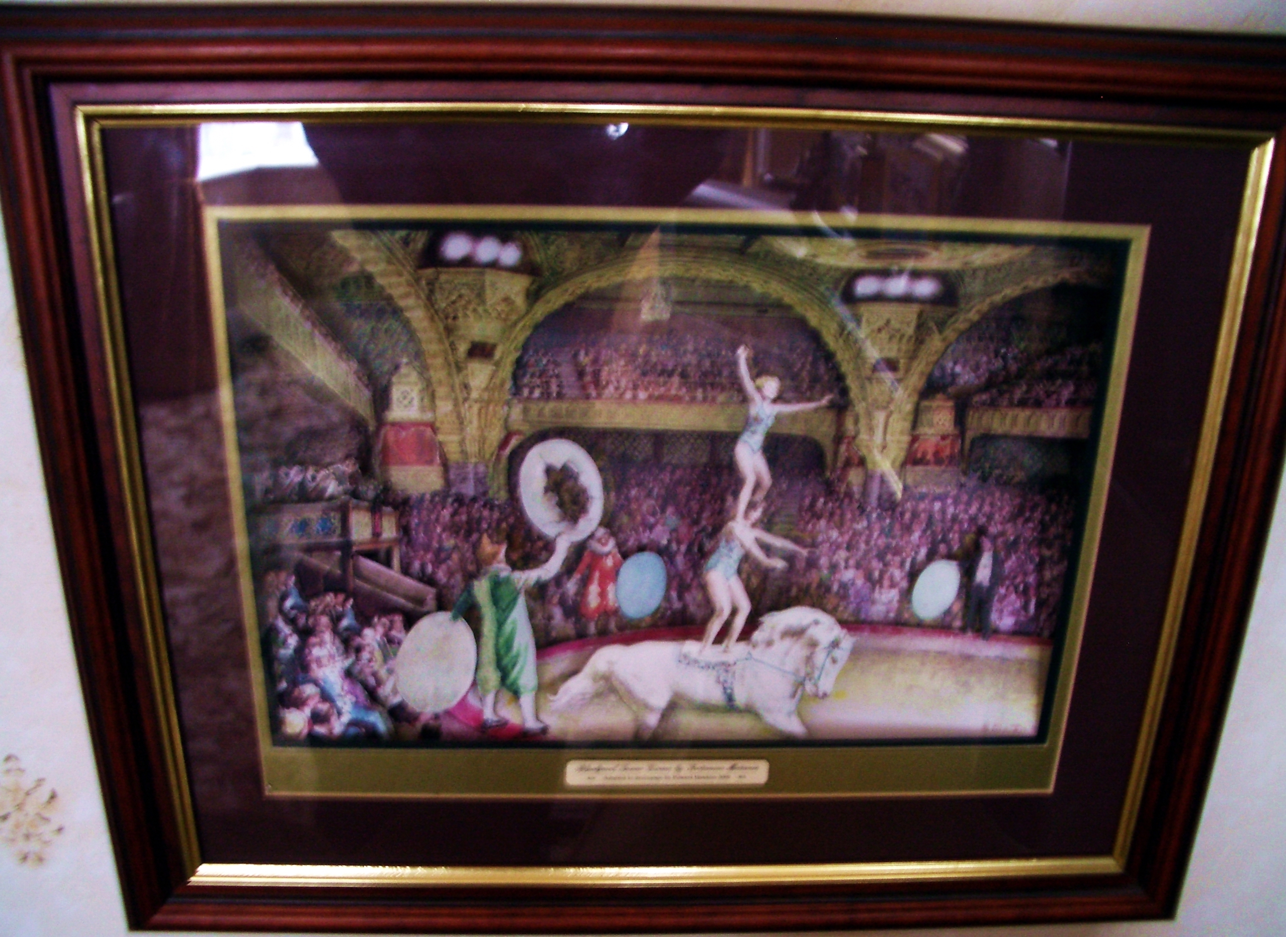 Decoupage Picture by Ted Hawkins