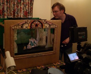 Filming Tim & Toy Theatre